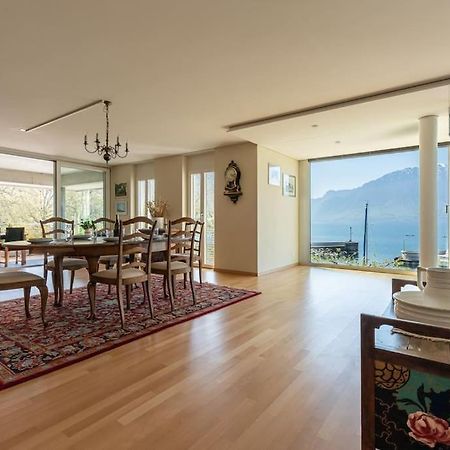 Lakeside-Apartment-1 Grand Appartement Familial Avec Terrasses Et Vue Panoramique Vevey Luaran gambar